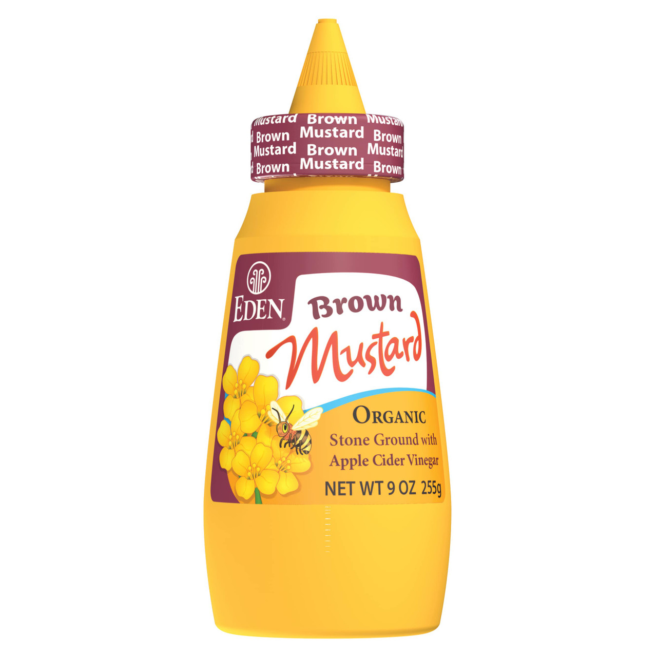 Brown Mustard, Organic - Squeeze Bottle