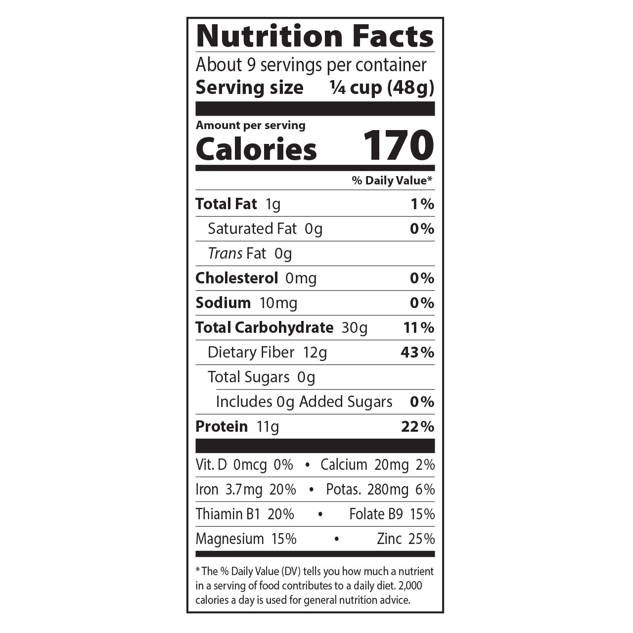 Green Lentils, organic, dry