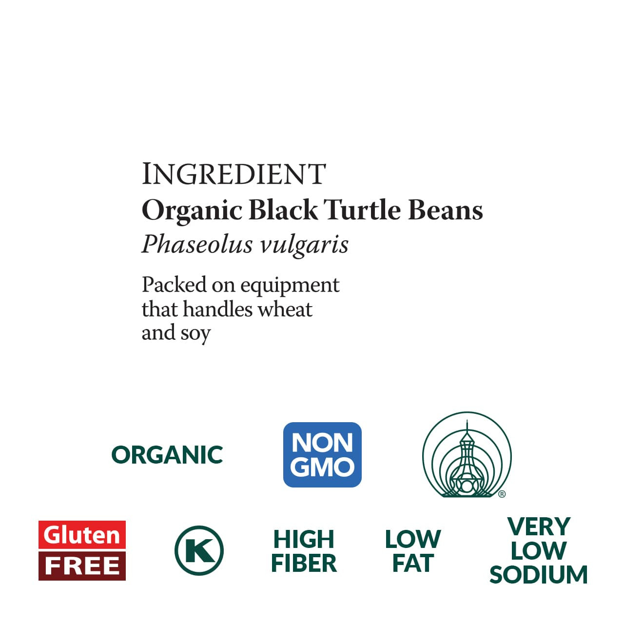 Black Turtle Beans, organic, dry