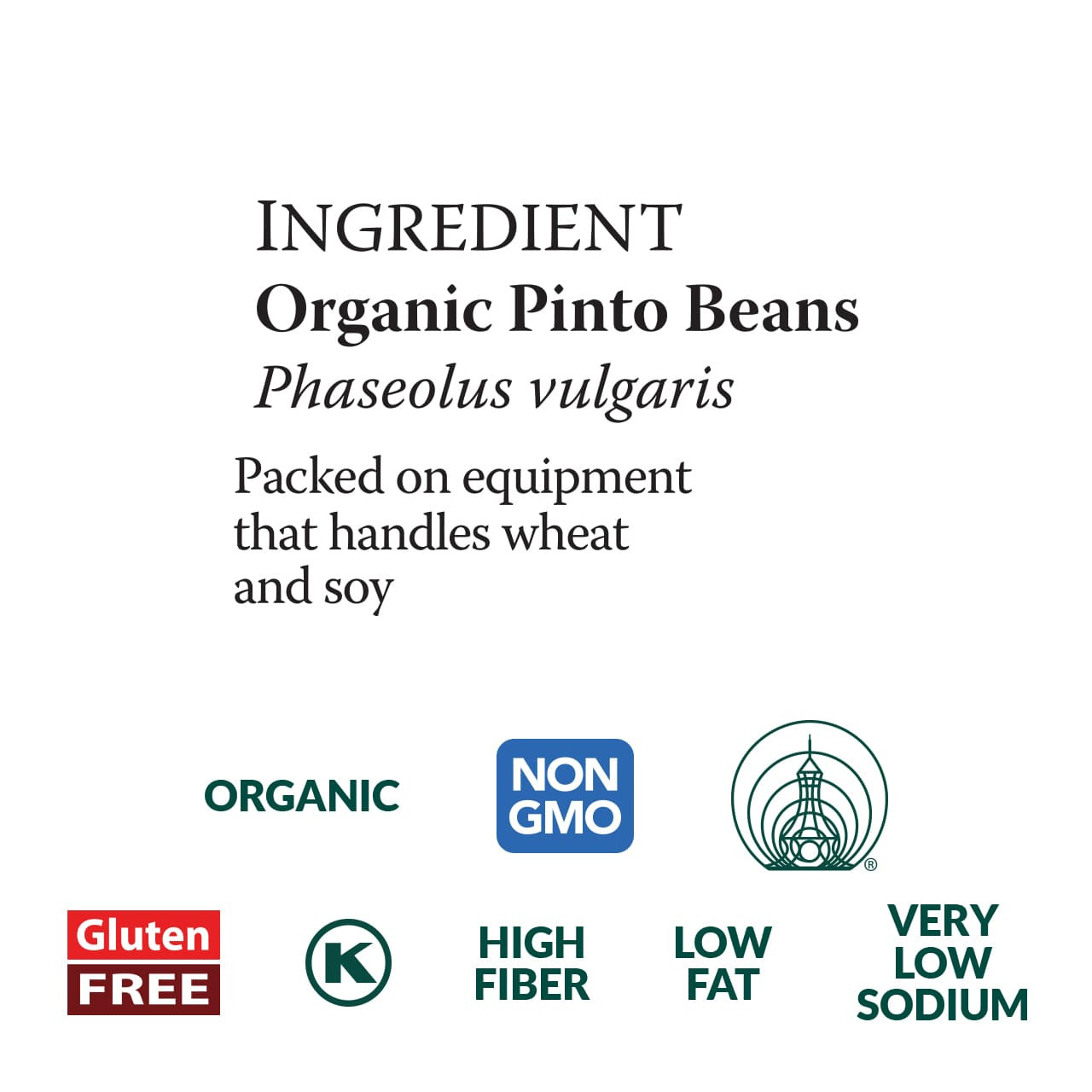 Pinto Beans, organic, dry Pinto Beans, organic, dry