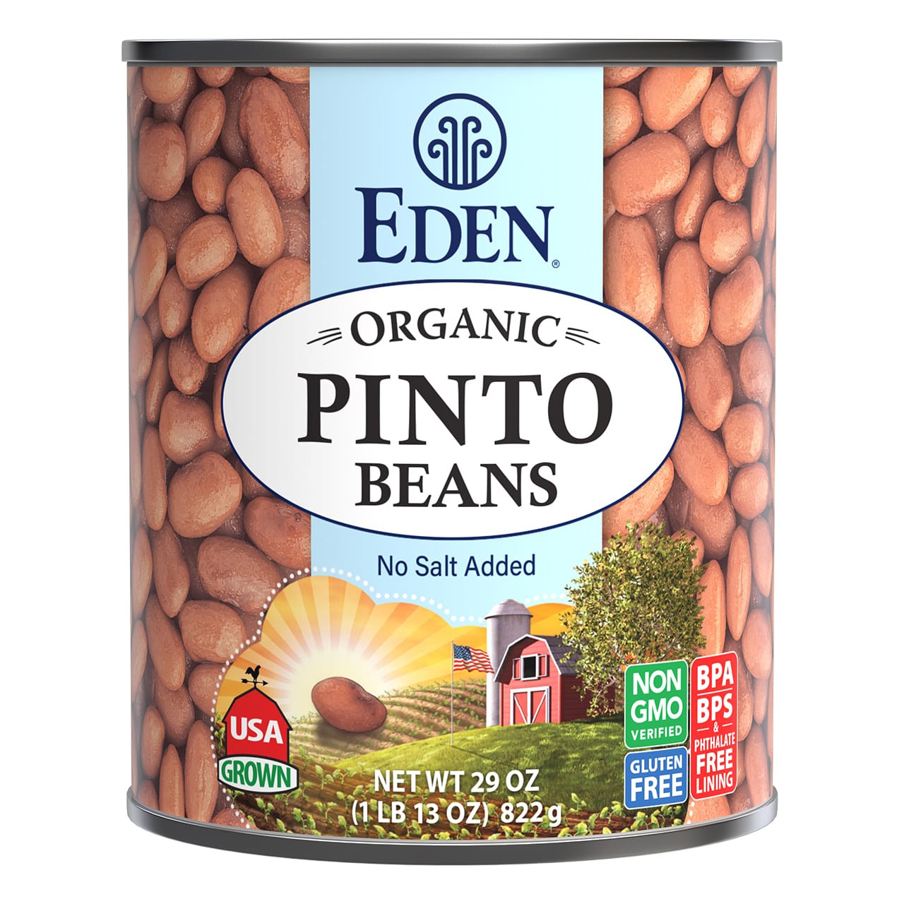 Pinto Beans, organic, 29 oz Pinto Beans, organic, 29 oz