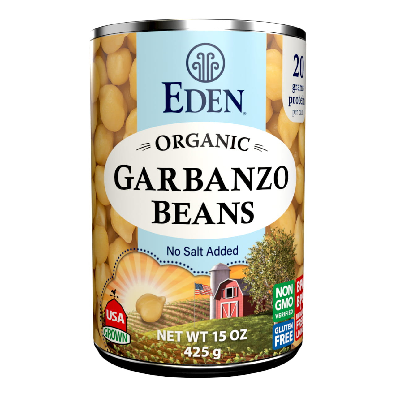 Garbanzo Beans (Chickpeas) organic, 15 oz