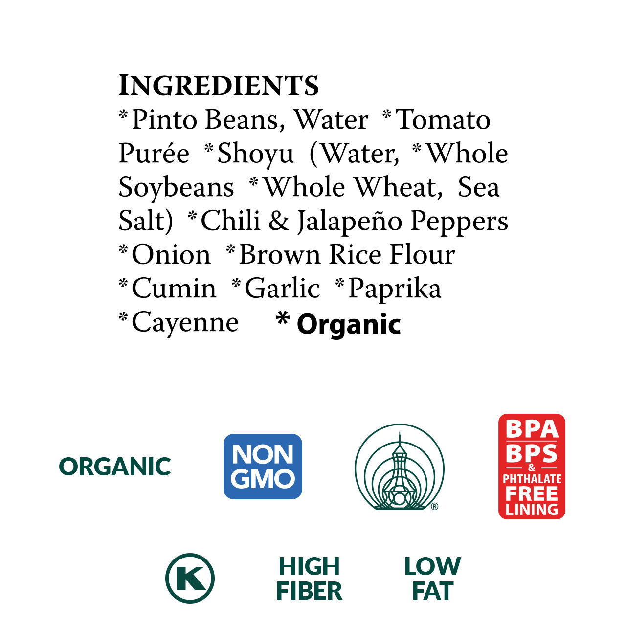 Spicy Pinto Beans, organic Spicy Pinto Beans, organic