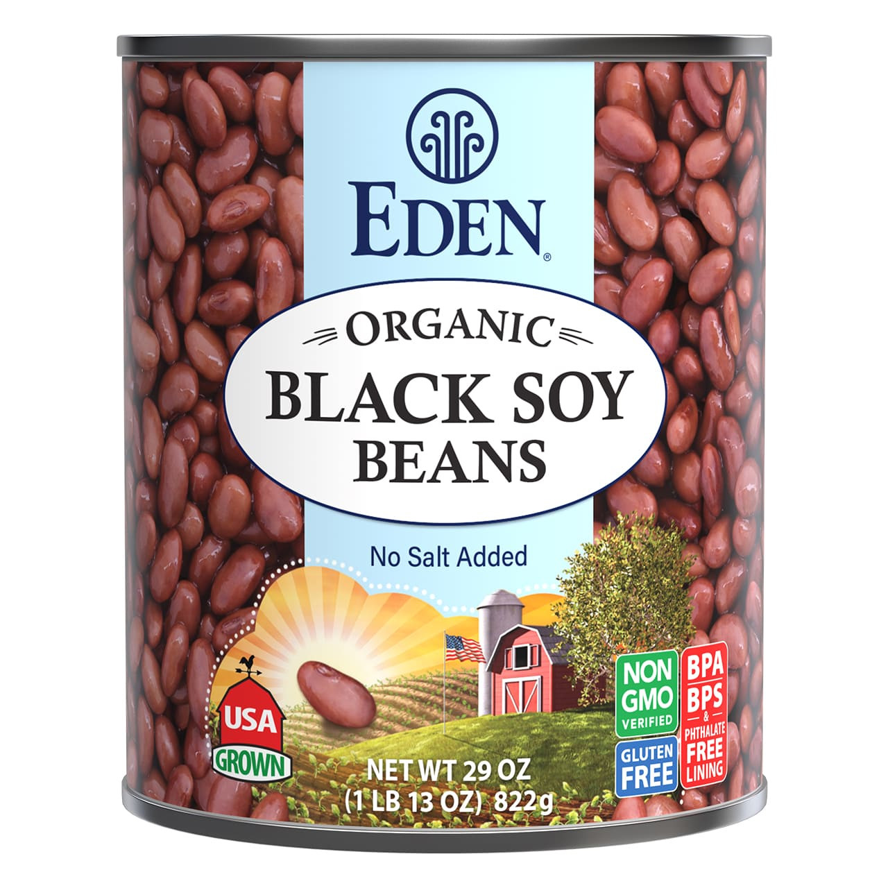 Black Soybeans, organic, 29 oz Black Soybeans, organic, 29 oz