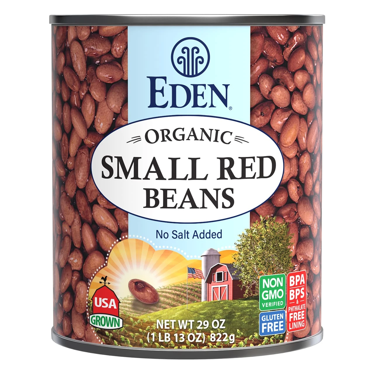 Small Red Beans, organic, 29 oz