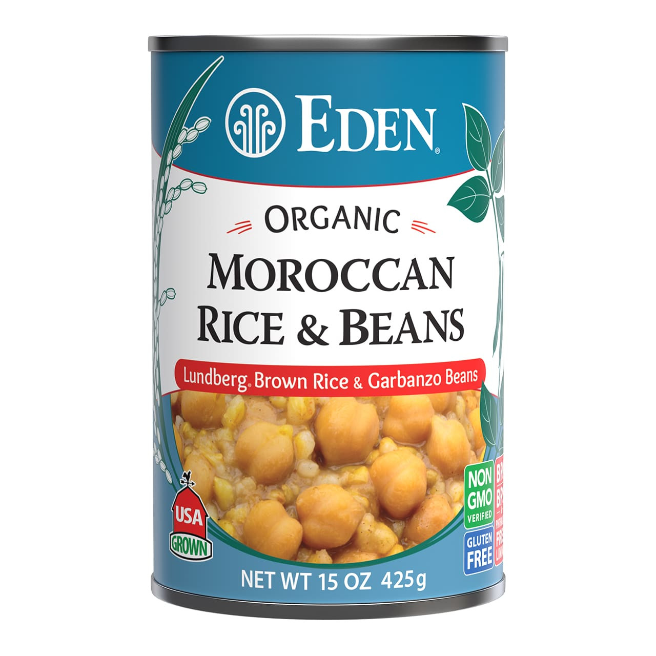 Moroccan Rice & Garbanzo Beans, Organic Moroccan Rice & Garbanzo Beans, Organic