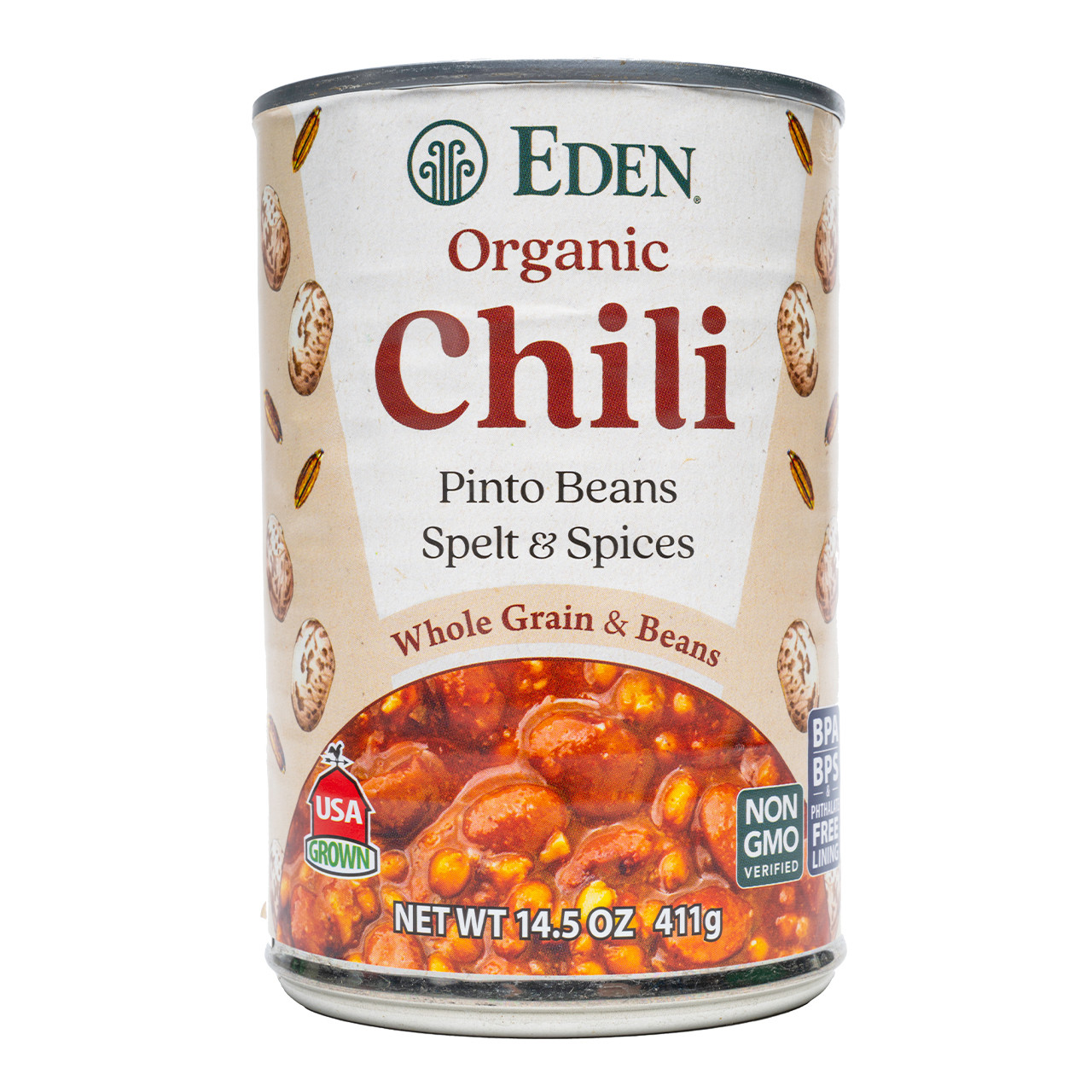 Pinto Bean & Spelt Chili - 14.5 oz Pinto Bean & Spelt Chili - 14.5 oz