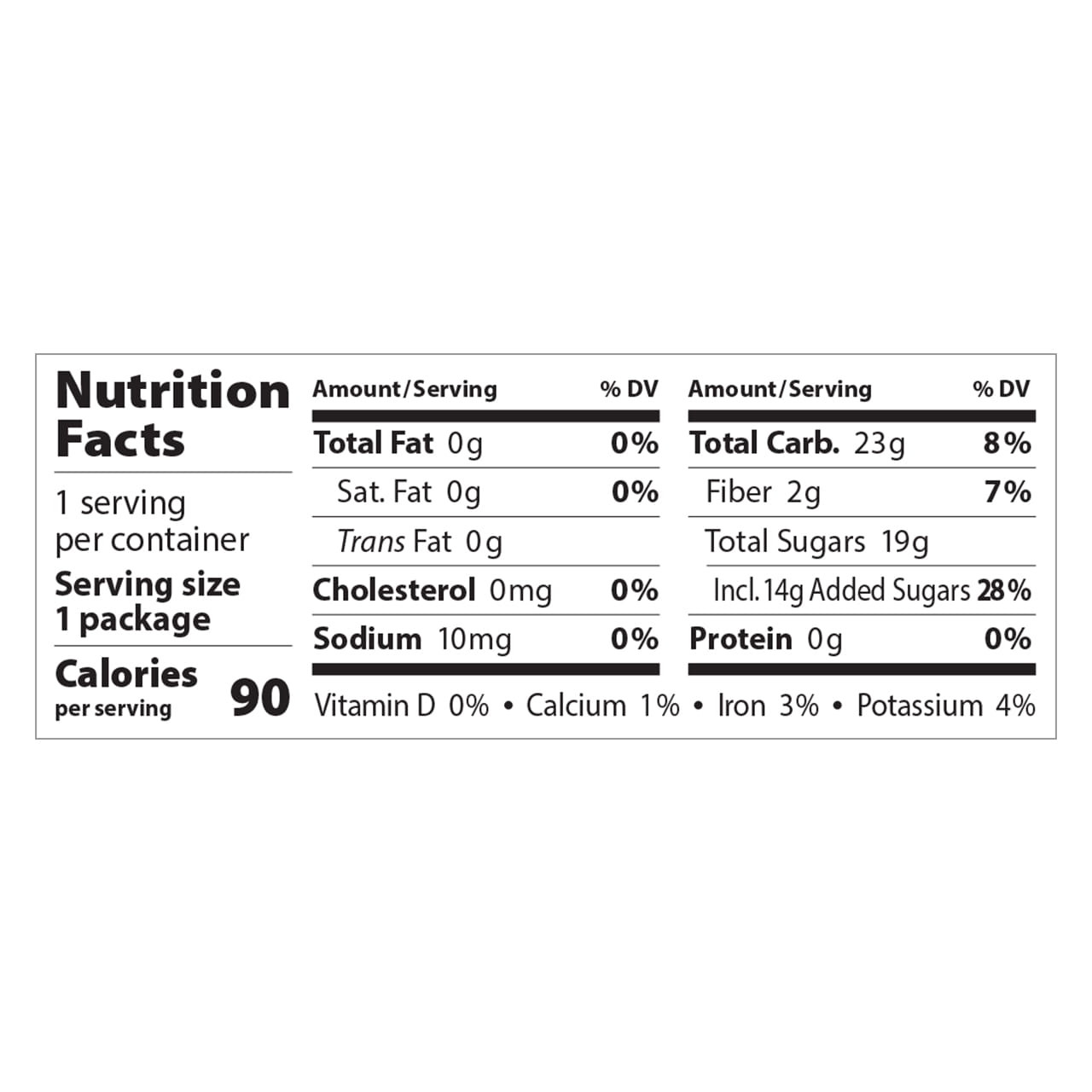 Dried Cranberries Pocket Snacks organic, 1 oz