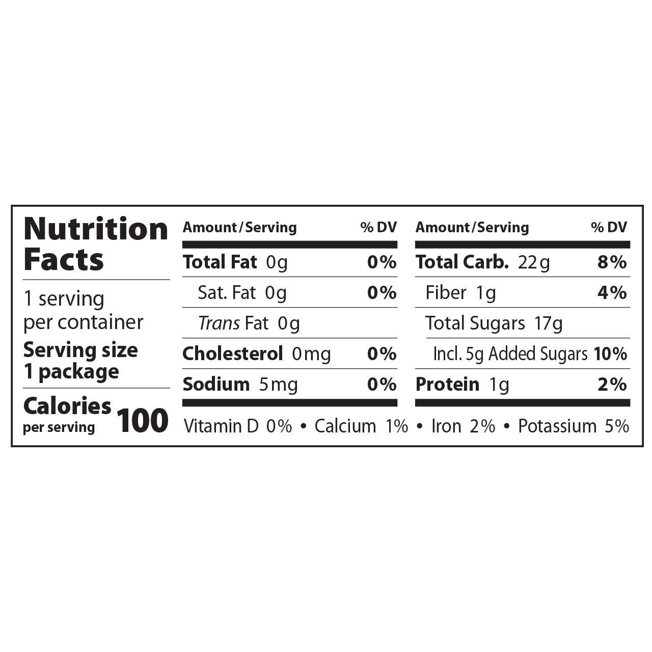Dried Montmorency Cherries Pocket Snacks, Organic - 1 oz - Eden Foods