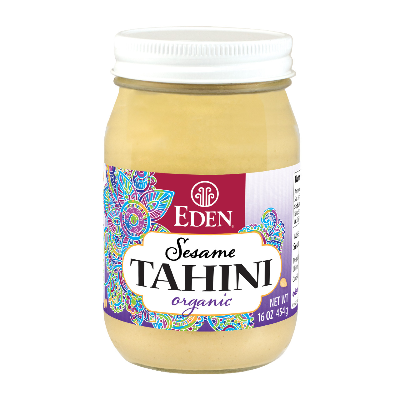 Sesame Tahini, Roasted, Organic