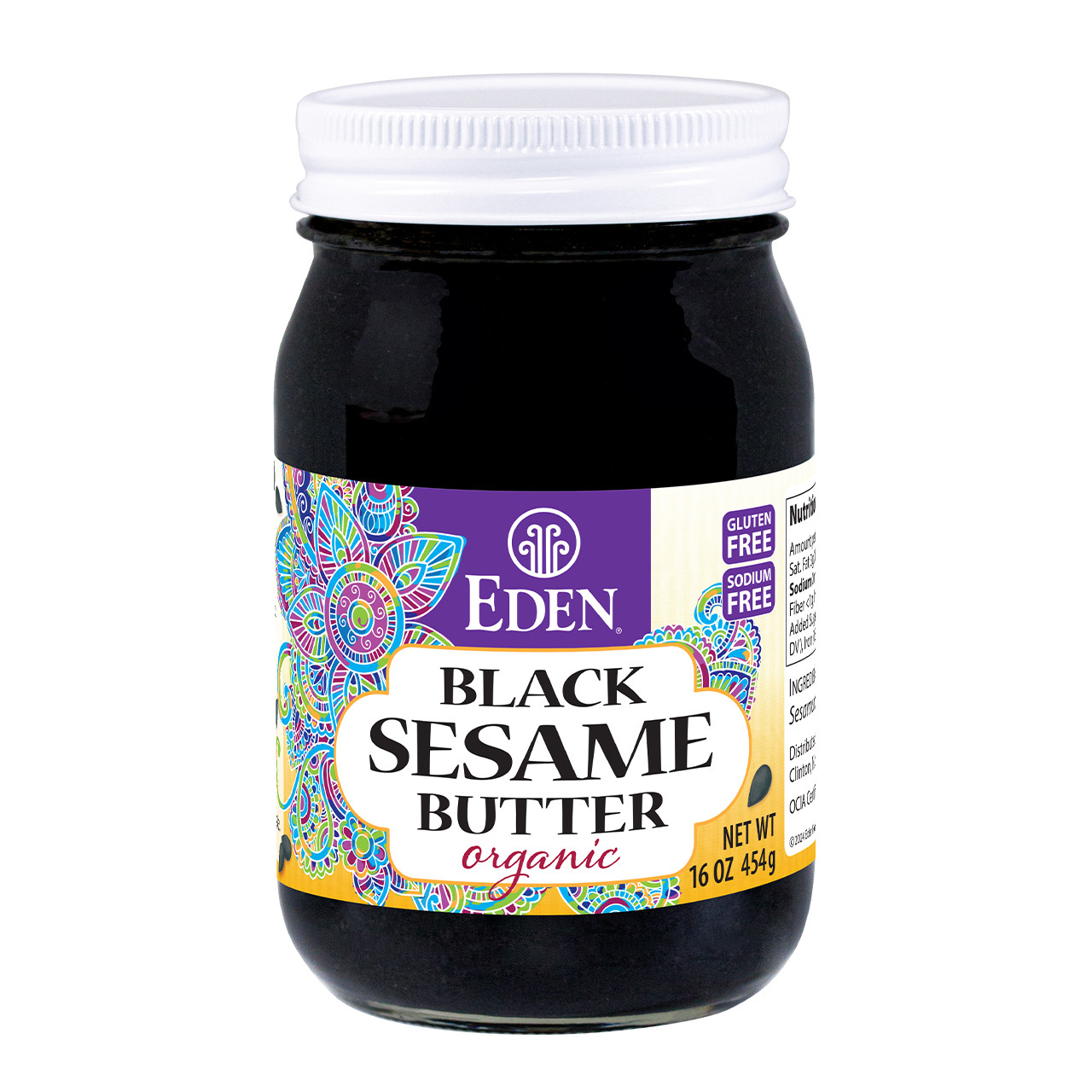 Black Sesame Butter - organic, roasted