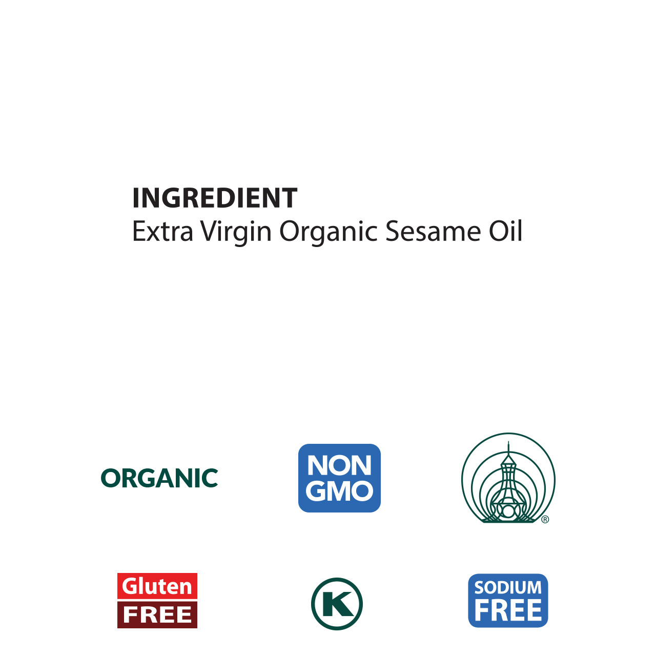 Sesame Oil - Extra Virgin, Organic - 32 fl oz - Eden Foods