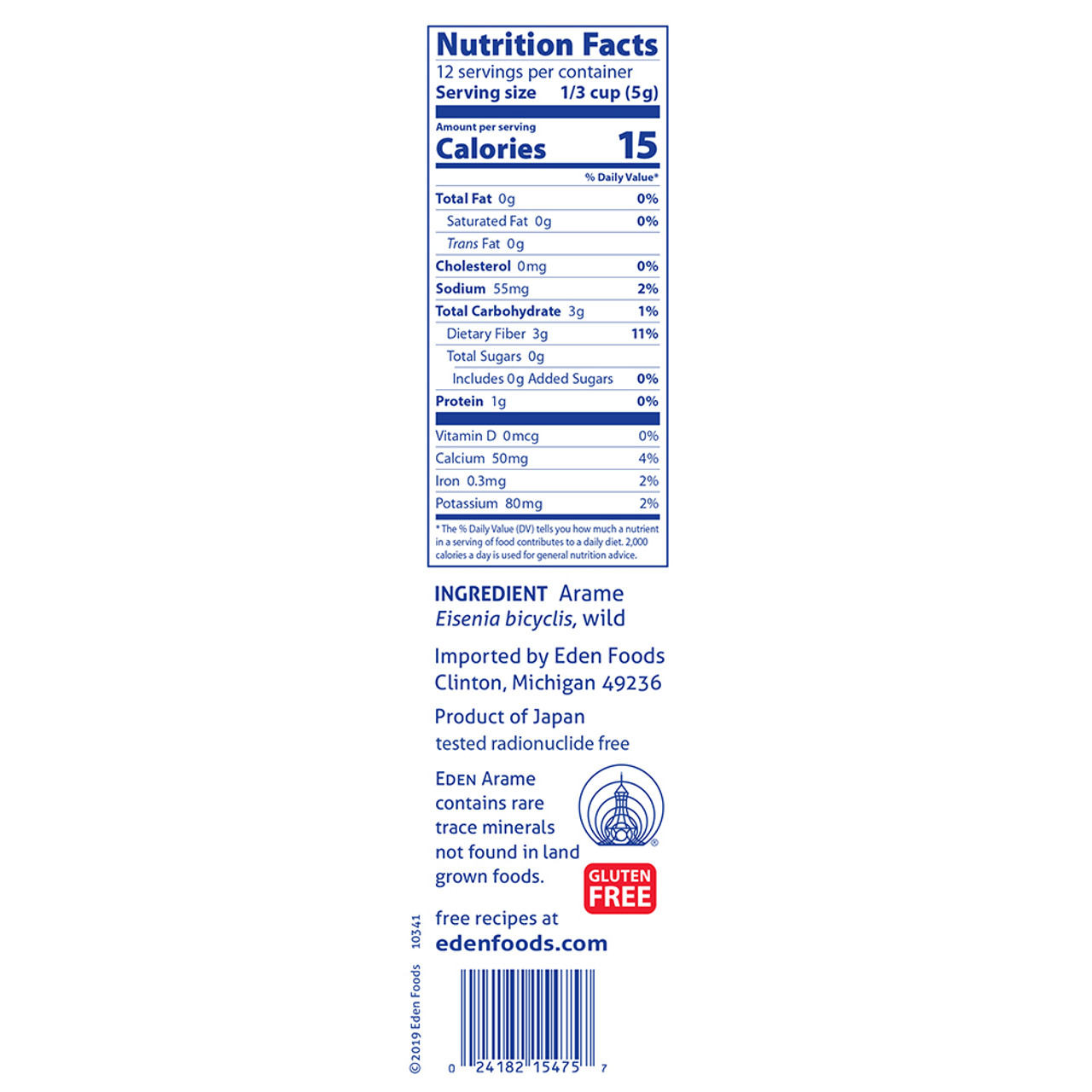 Arame, Sea Vegetable