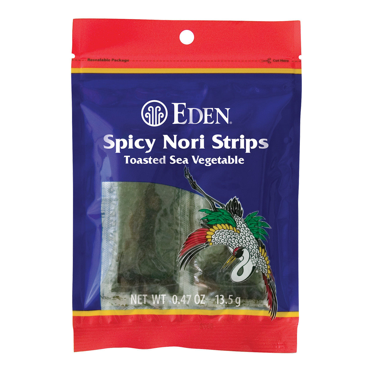 Spicy Nori Strips, Sea Vegetable