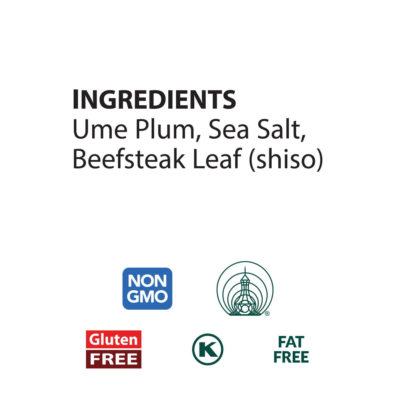 Ume Plum Vinegar, 10 fl oz