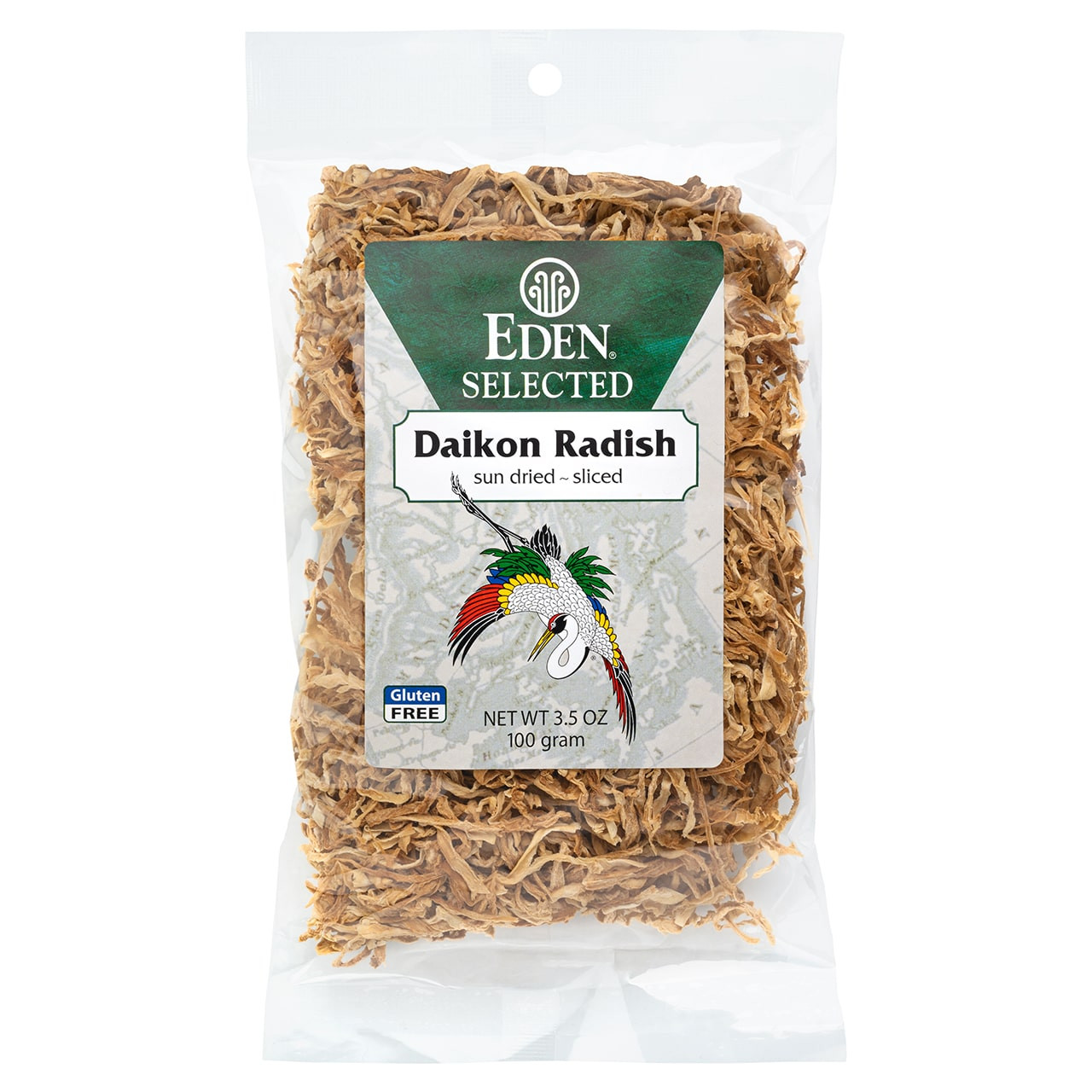 Daikon Radish, sun dried, sliced - Eden Foods