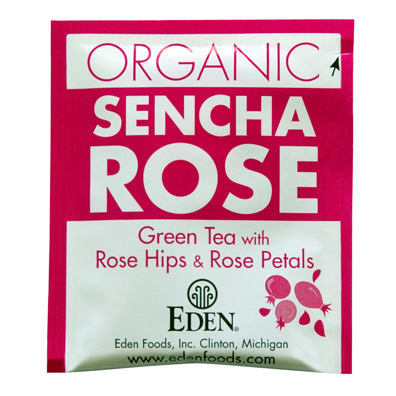 Sencha Rose Green Tea, Organic