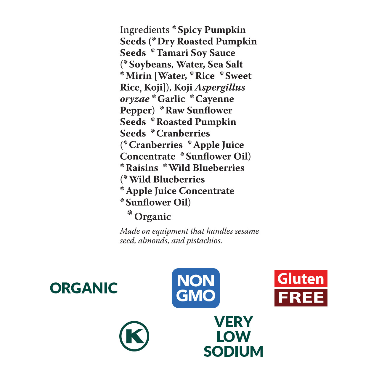 Spicy Berry Mix, Organic - 4 oz
