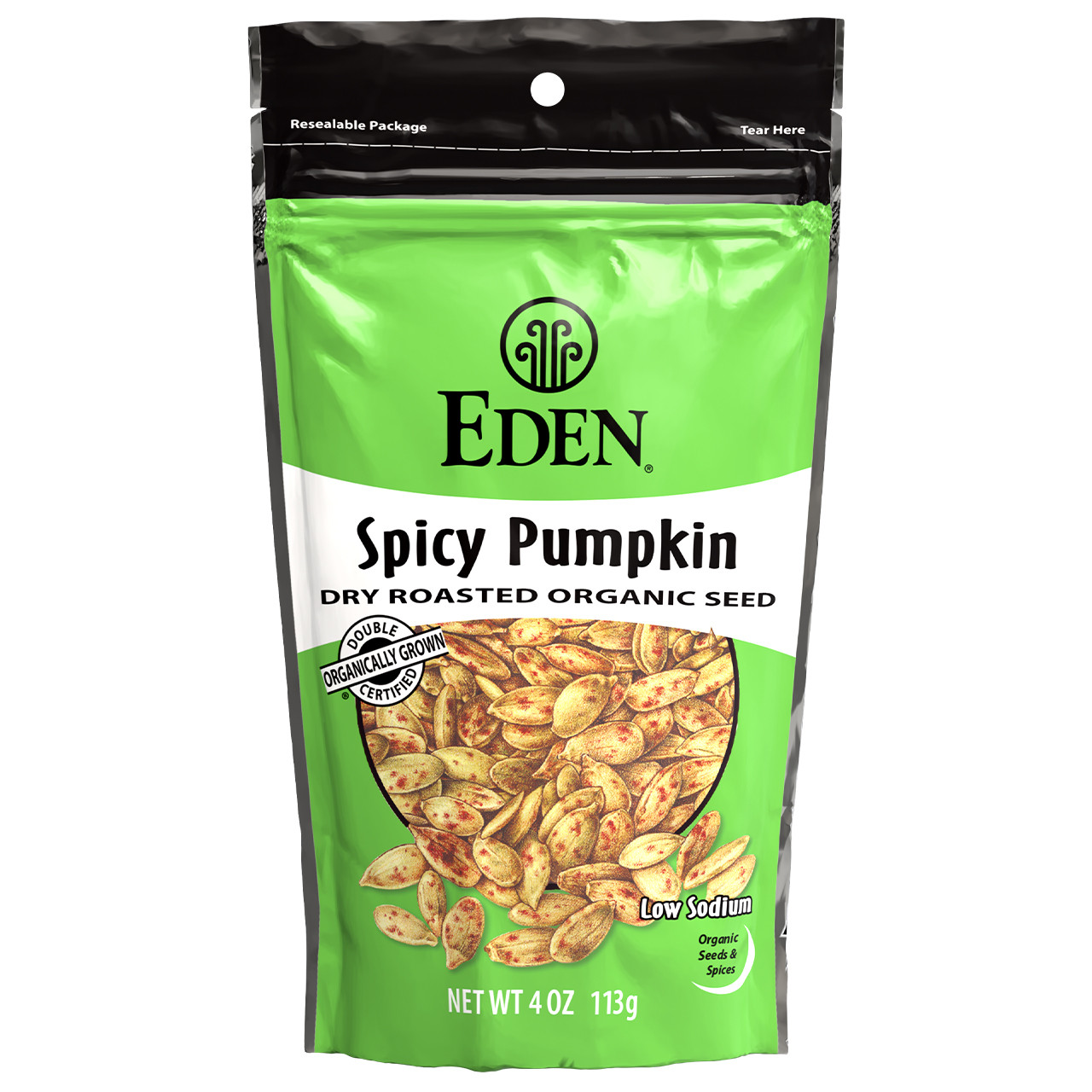 Spicy Pumpkin Seeds organic, 4 oz