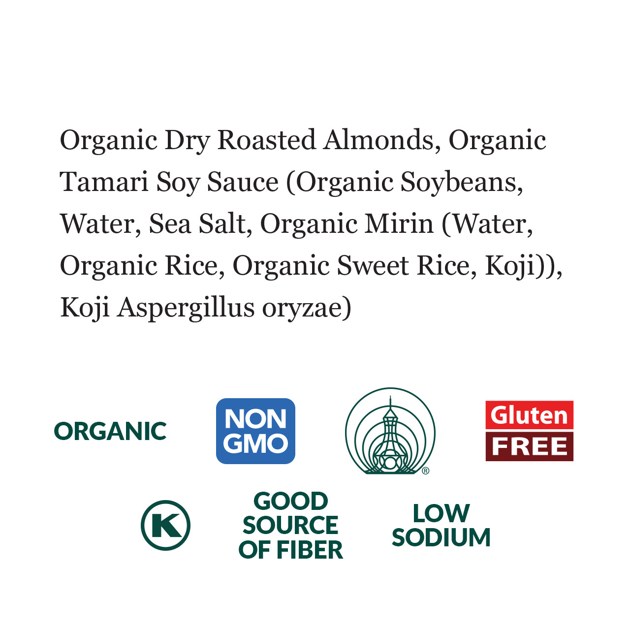 Tamari Almonds Pocket Snacks organic, 1 oz - Eden Foods