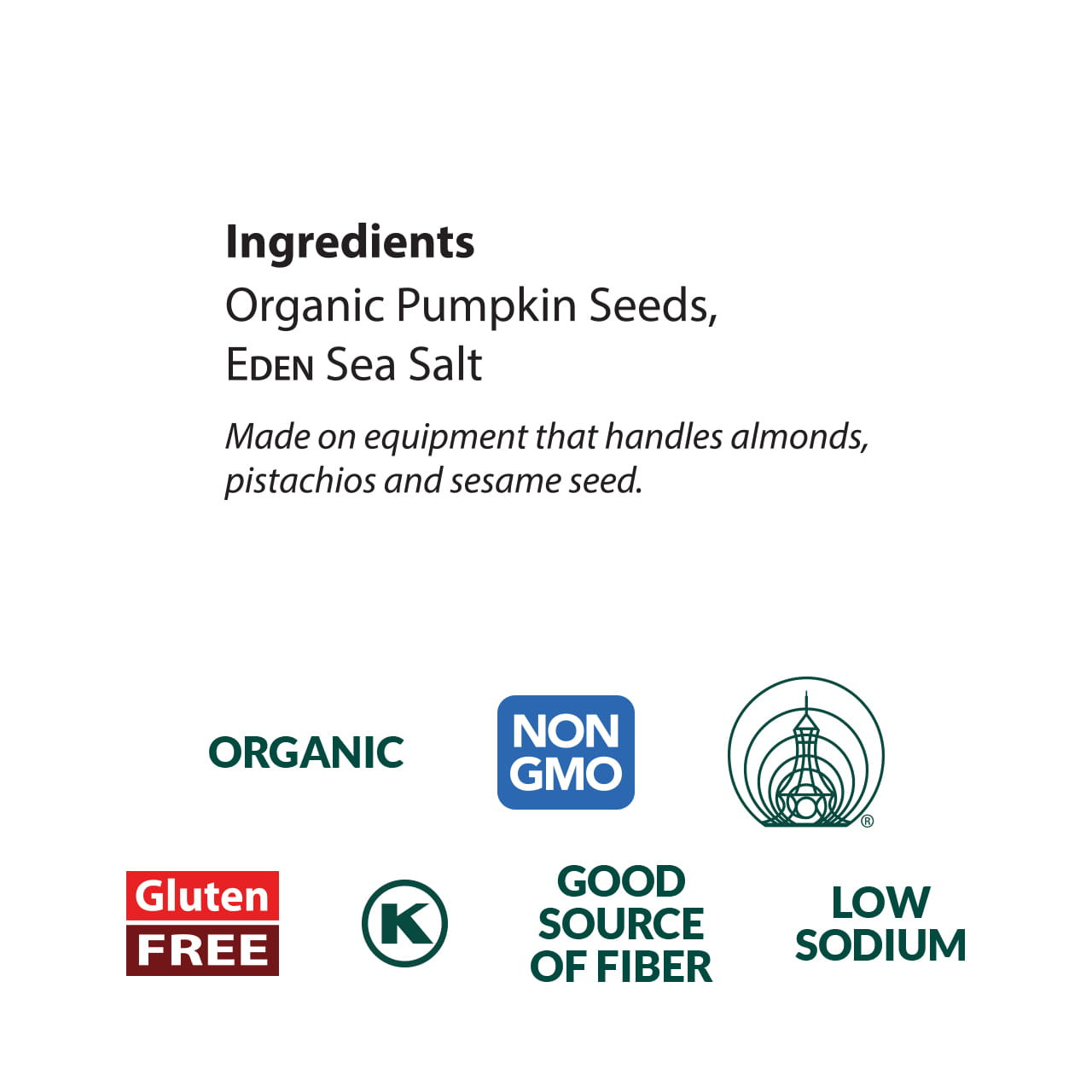 Pumpkin Seeds organic, 4 oz