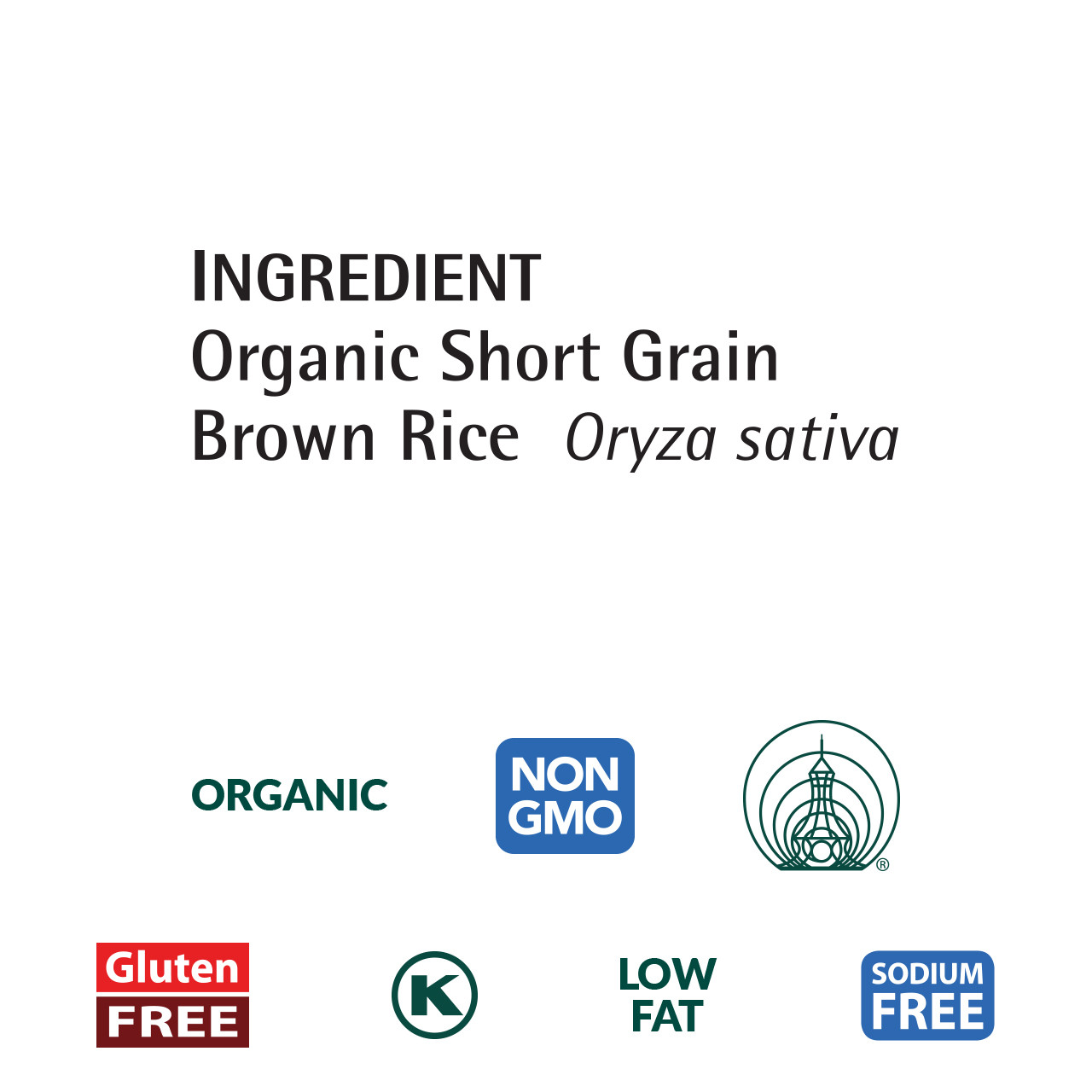 Brown Rice Flakes, Organic