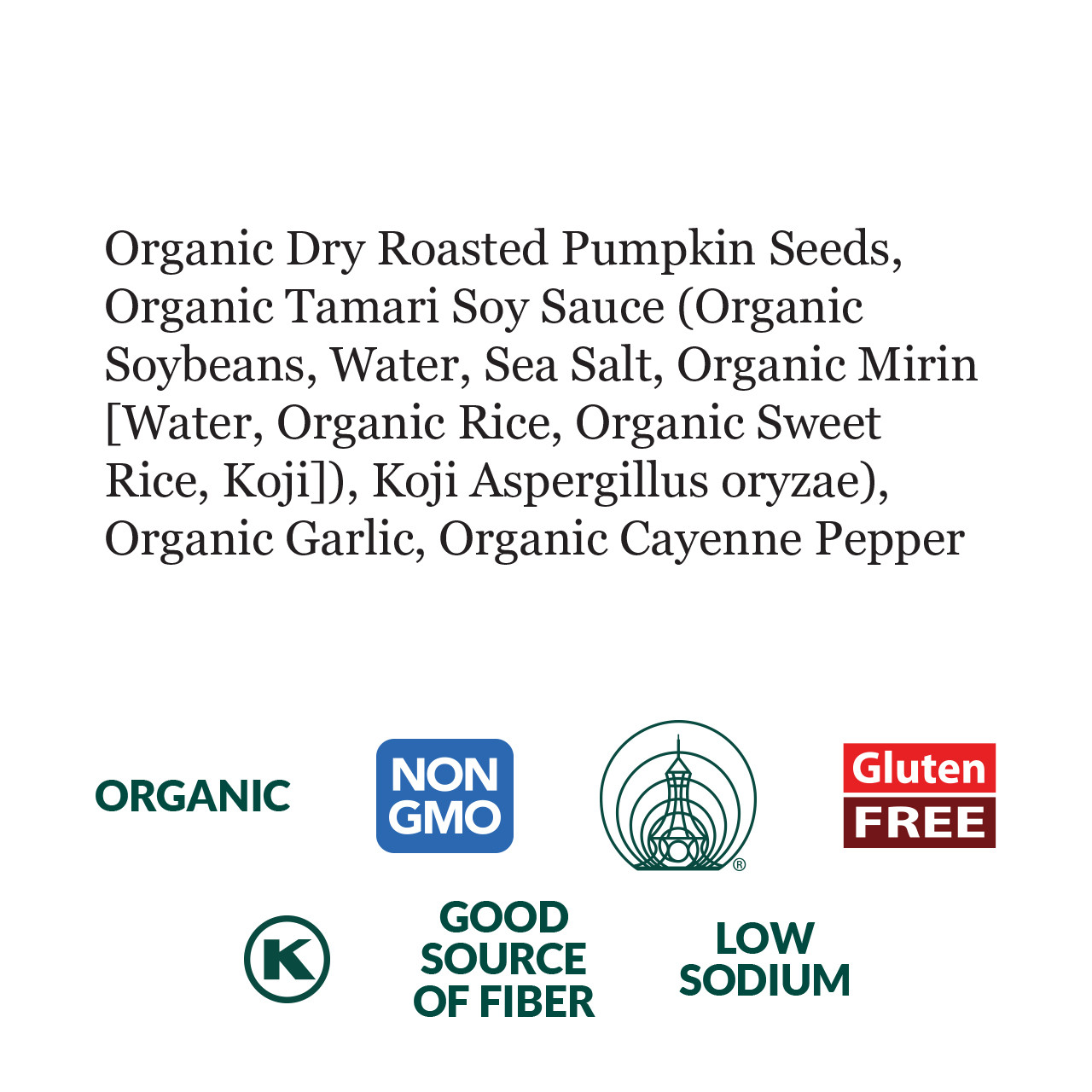 Spicy Pumpkin Seeds Pocket Snacks organic, 12 pack - Eden Foods