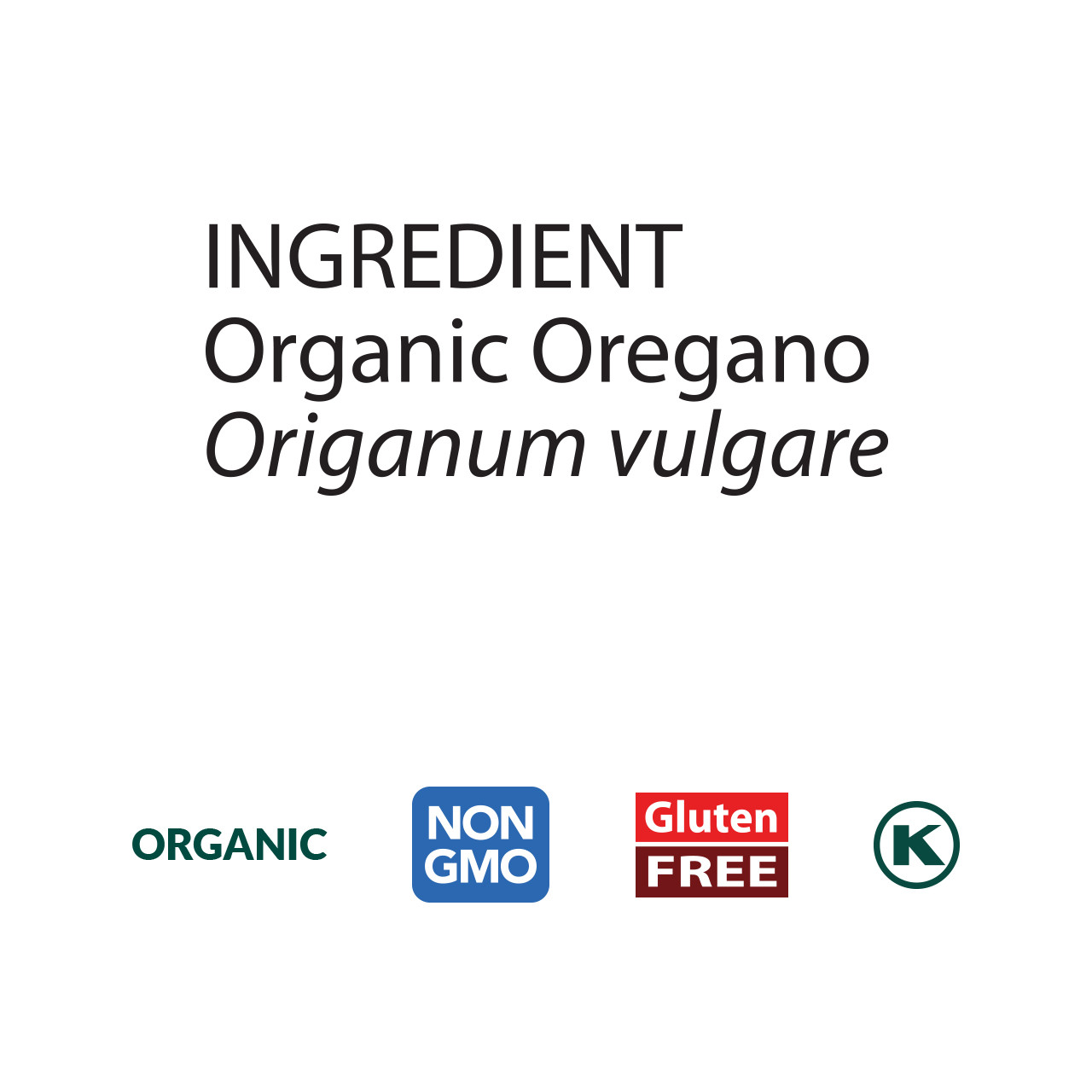 Oregano, Organic