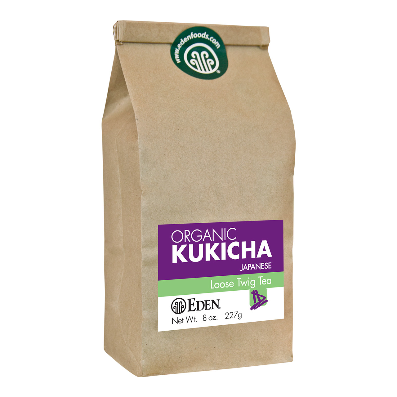 Kukicha Twig Tea, Organic - Loose 8 oz - Eden Foods