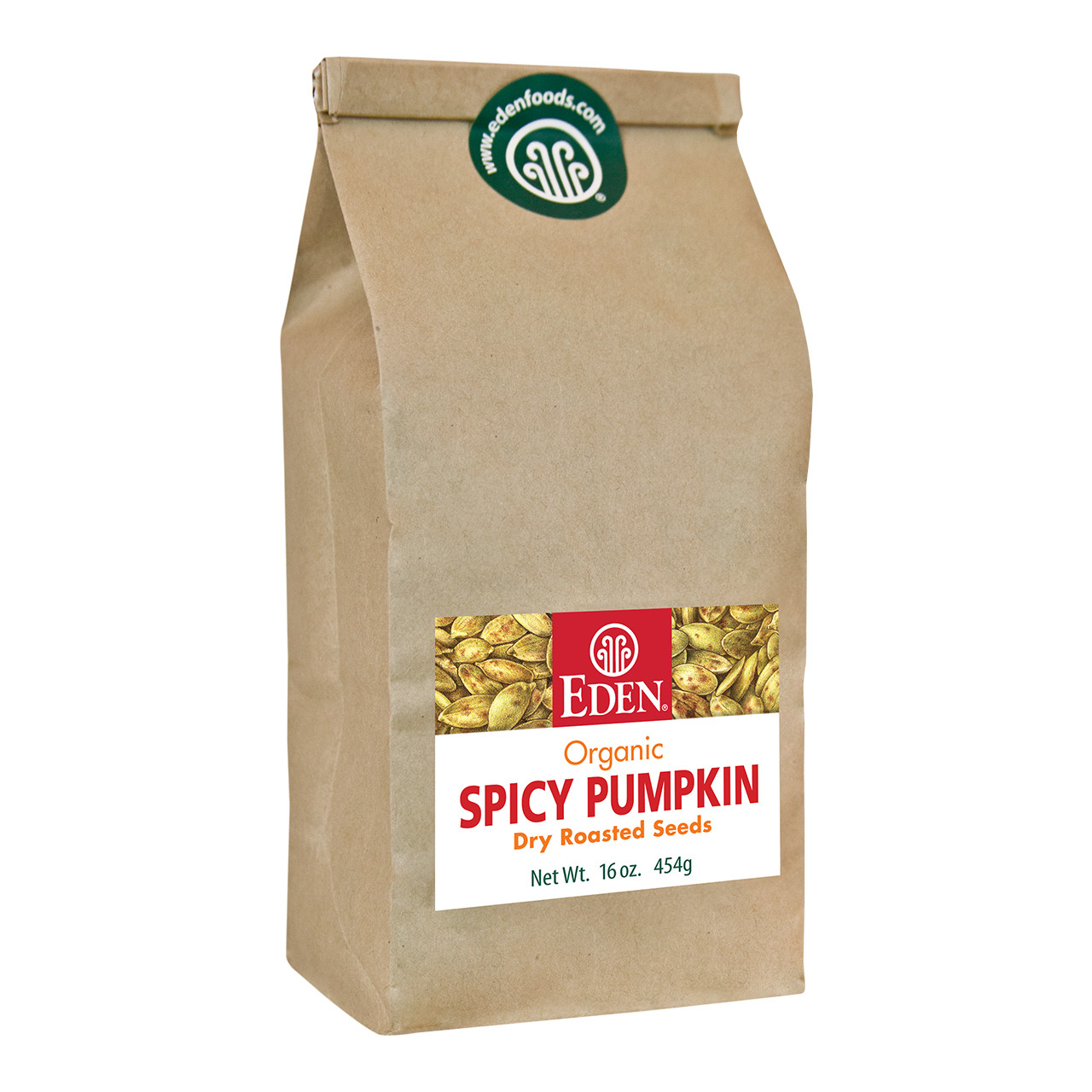 Spicy Pumpkin Seeds, Organic - 1 lb