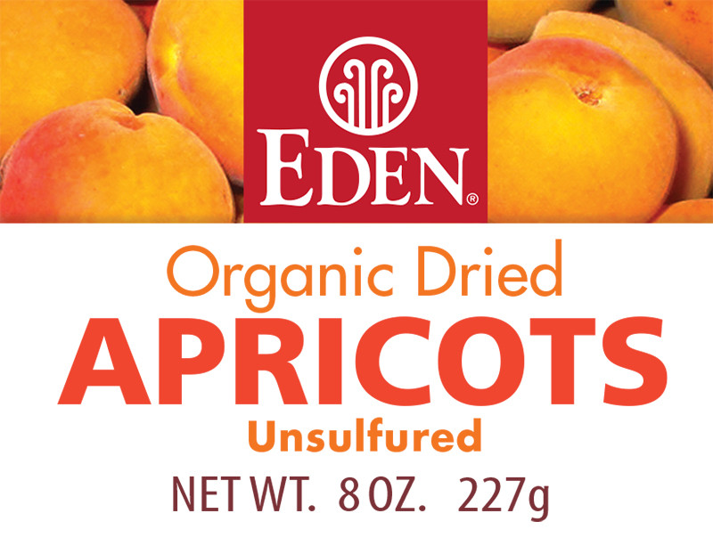 Dried Apricots, organic - 8 oz