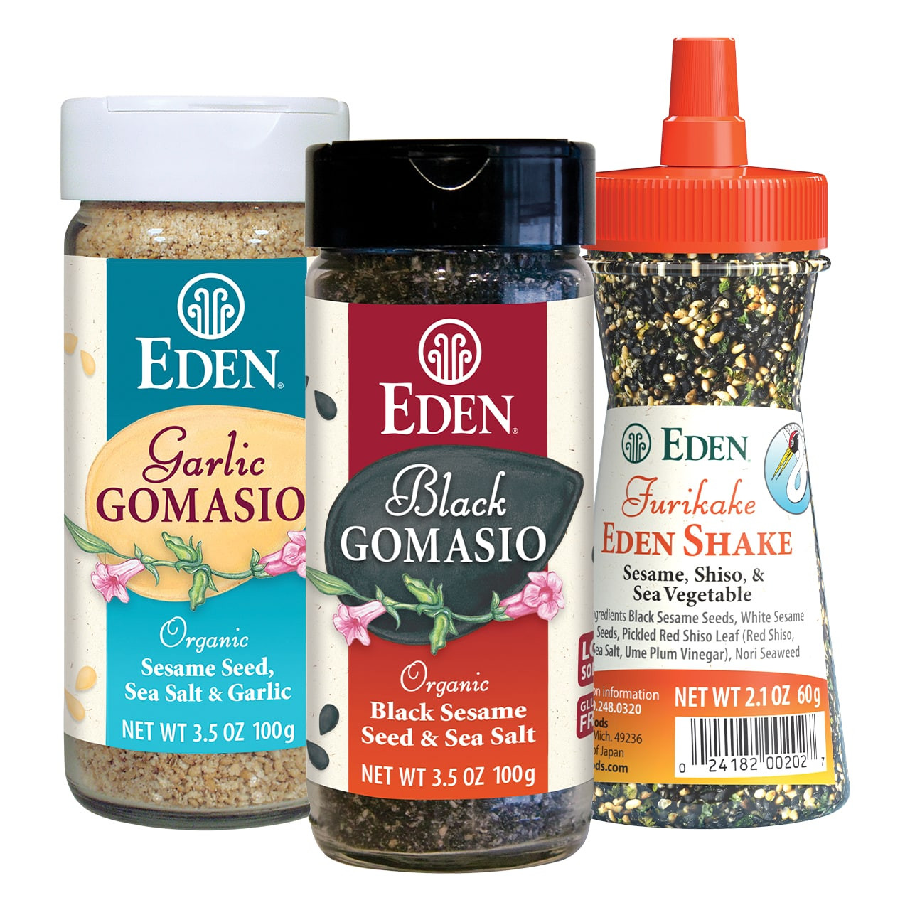 Sesame Condiment Sampler #2, Organic