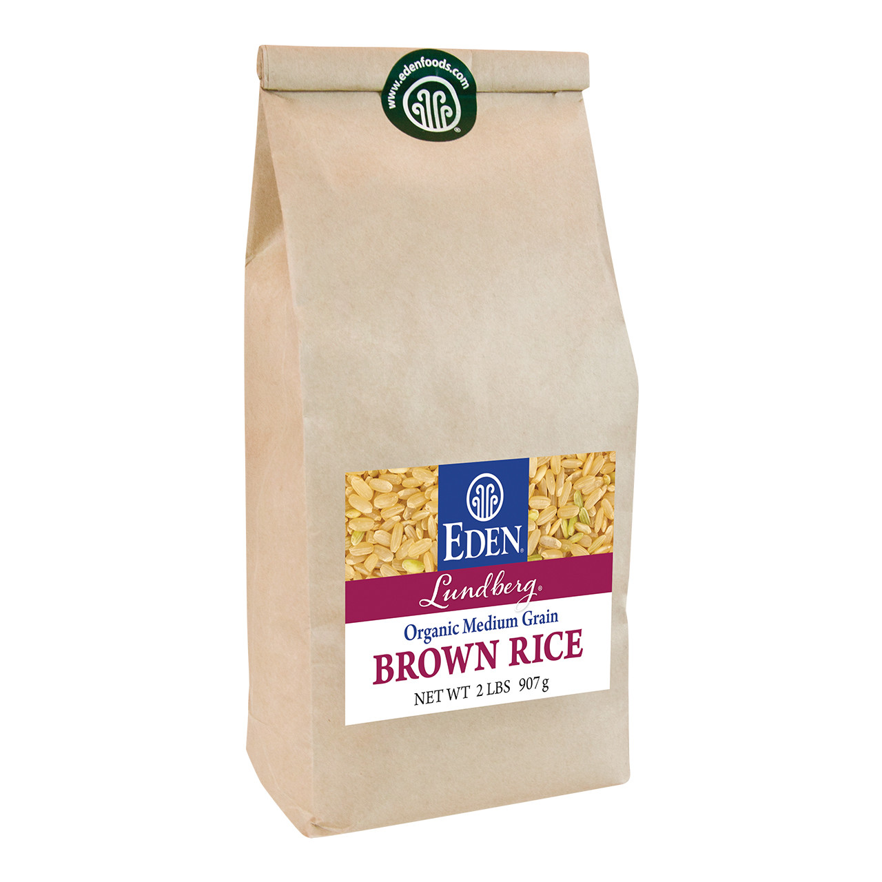 Lundberg™ Medium Grain Brown Rice, Organic - 2 lb