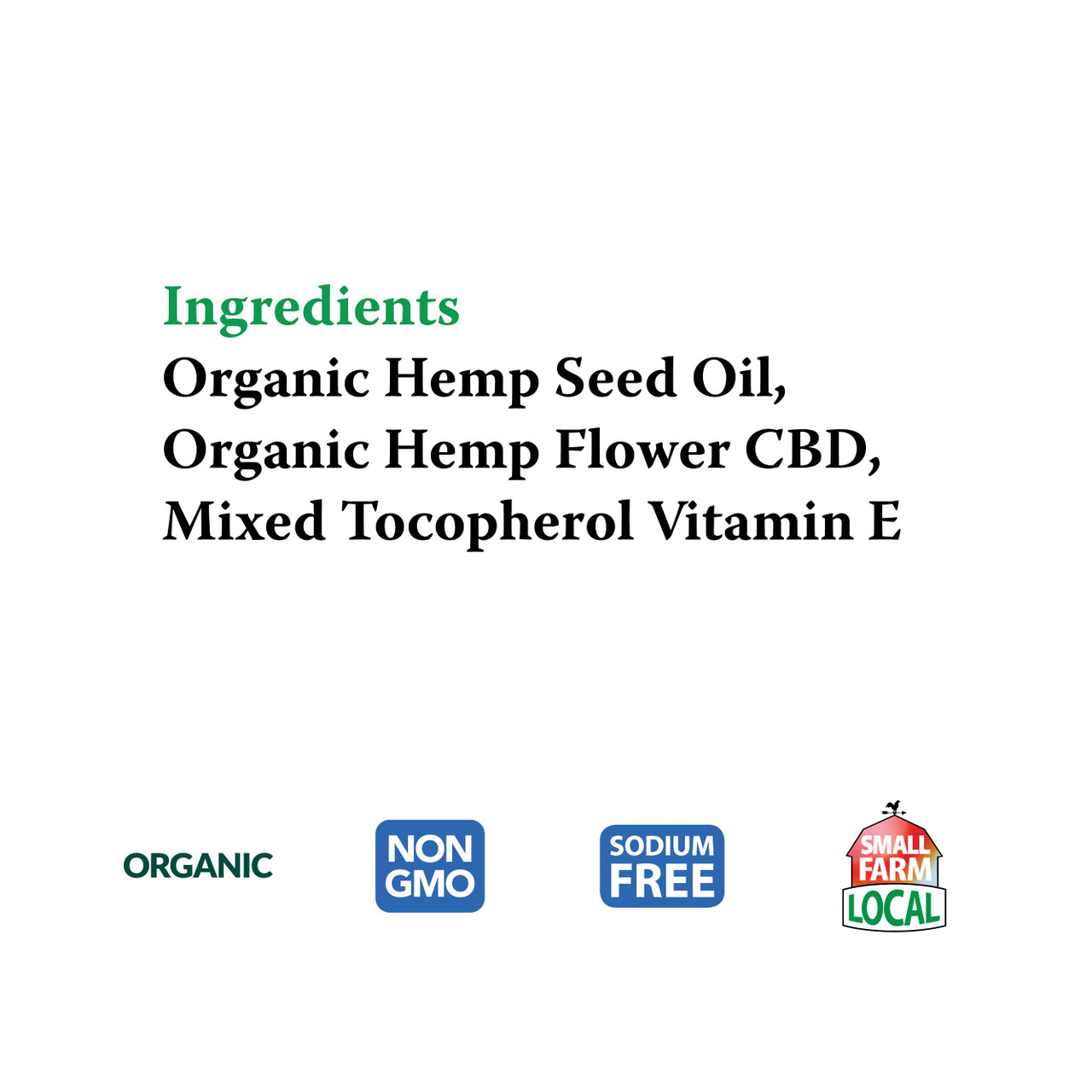 Hemp Flower Extract, Pet Formula, Organic