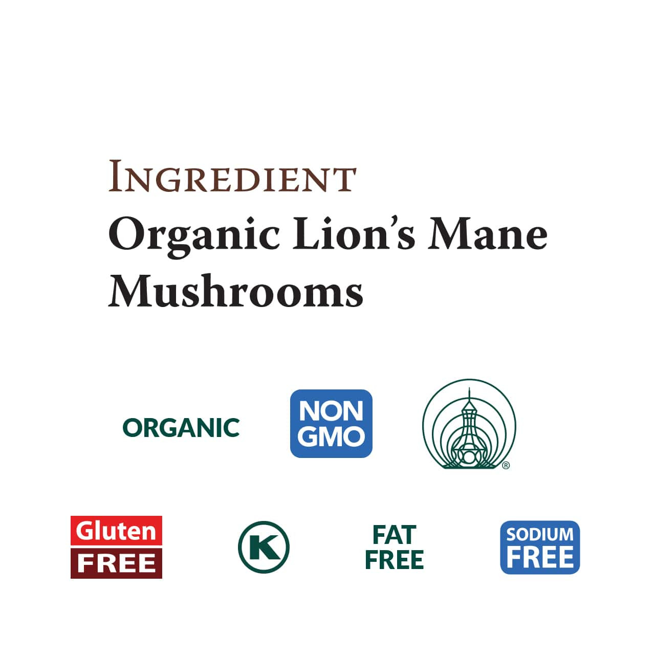 Lion's Mane Mushrooms, Organic - dried