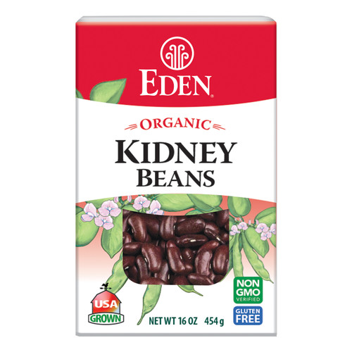 Dark Red Kidney Beans, Organic- 25 lb. Bag