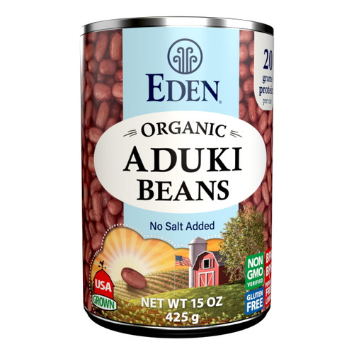 Aduki Beans organic, 15 oz