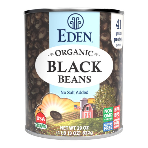 Black Beans organic, 29 oz