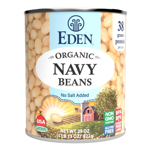 Navy Beans organic, 29 oz