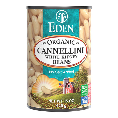 Cannellini (White Kidney) Beans, organic, 29 oz - Eden Foods