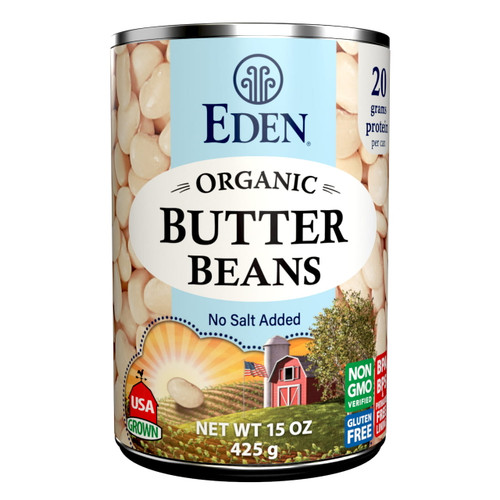 Butter Beans (Baby Lima) organic, 15 oz