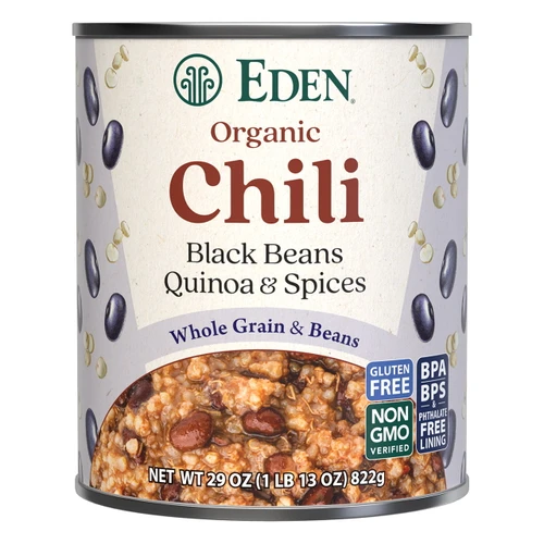 Black Bean & Quinoa Chili, organic - 29 oz