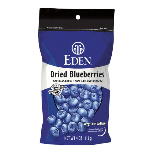 Dried Wild Blueberries organic, 4 oz