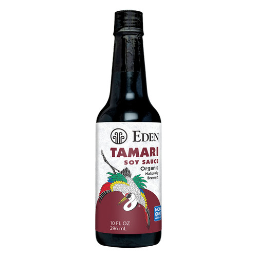 Tamari Soy Sauce, Naturally Brewed in USA, Organic - 10 fl oz Tamari Soy Sauce, Naturally Brewed in USA, Organic - 10 fl oz