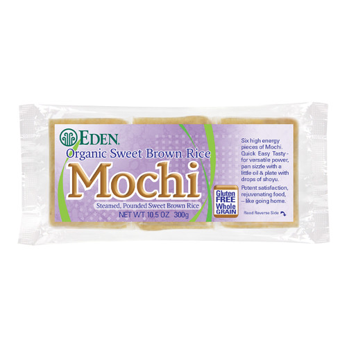 Sweet Brown Rice Mochi, Organic Sweet Brown Rice Mochi, Organic