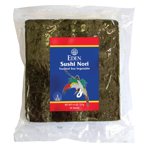 Sushi Nori, Sea Vegetable, 50 toasted sheets
