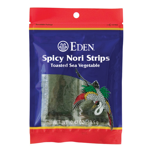 Spicy Nori Strips, Sea Vegetable Spicy Nori Strips, Sea Vegetable