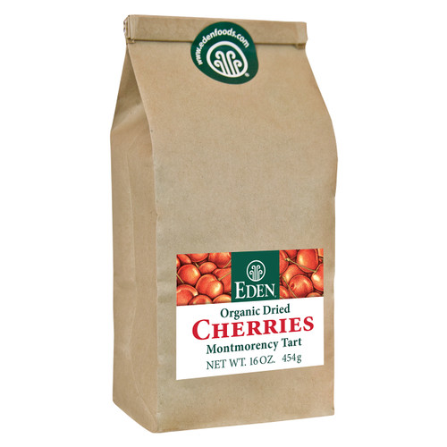 Dried Montmorency Tart Cherries, organic - 1 lb