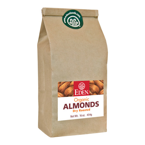 Almonds, organic - 1 lb