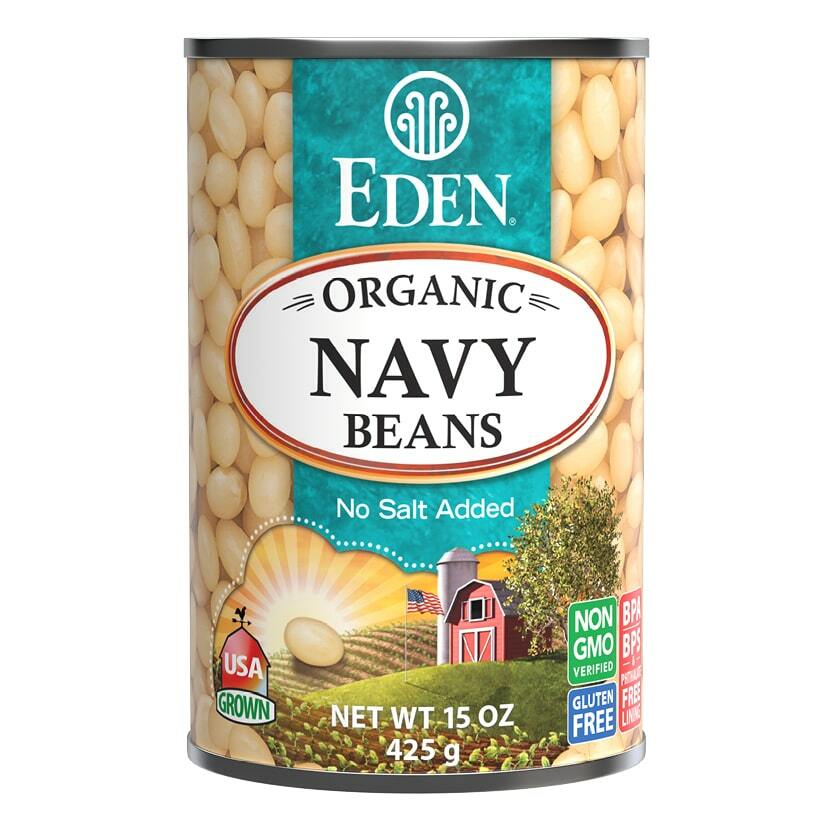 Navy Beans, organic, 15 oz